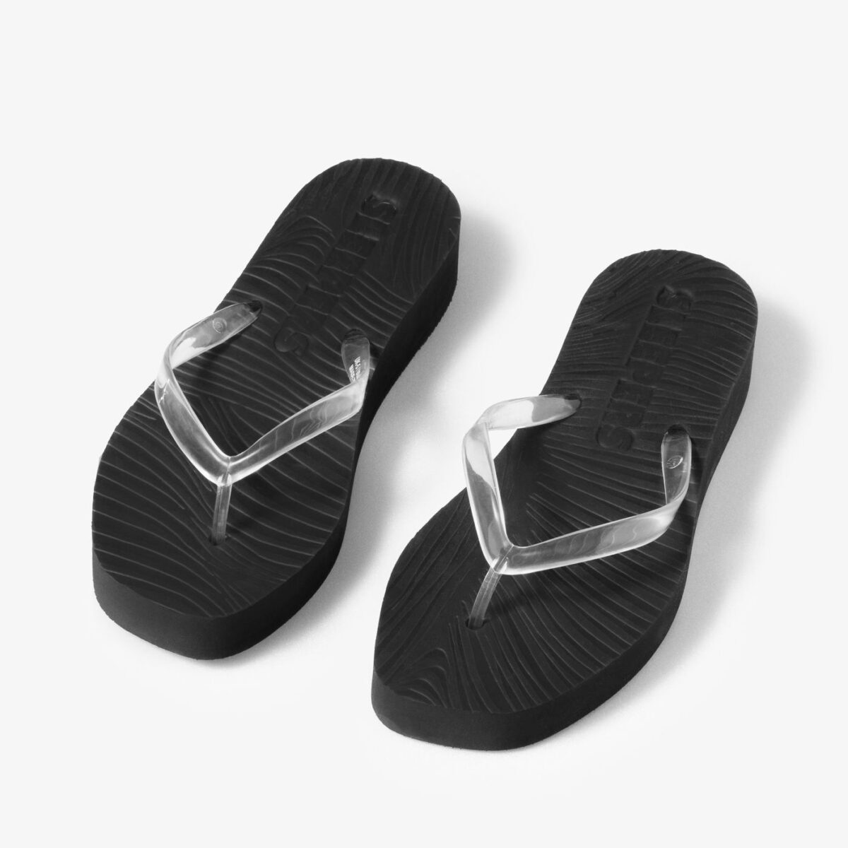 TAPERED PLATFORM Black Clear Trans