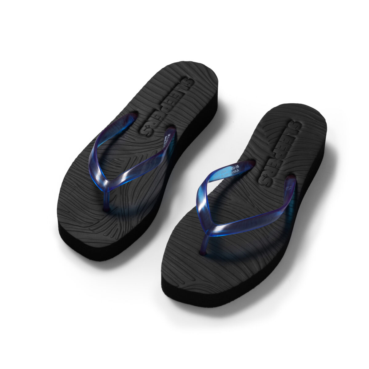 TAPERED PLATFORM Black Luminous Trans